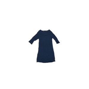 Maison Scotch “Neige” Navy Blue Tunic with Black Studs - Women’s Size Small